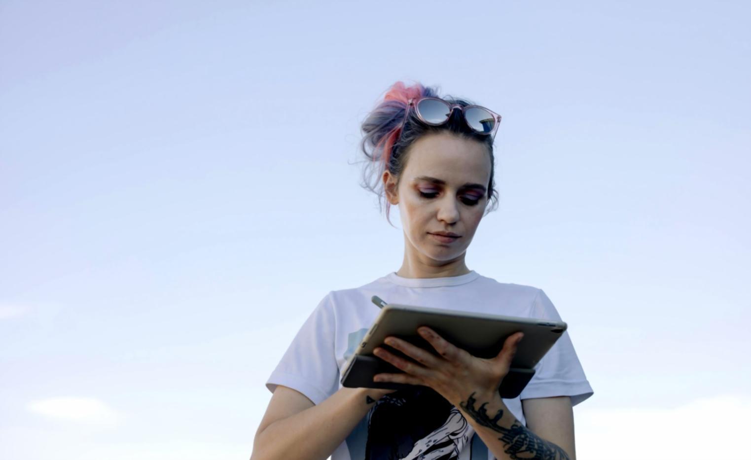 Приклад роботи студента під час навчання цифрового малювання